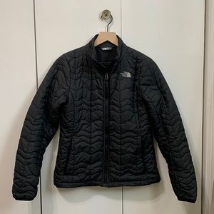 North Face jacket, womens size medium, black